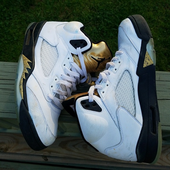 Nike Air Jordan 5 Retro 'Olympic' - Picture 8 of 8